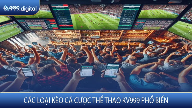 Các Loại Kèo Cá Cược Thể Thao KV999 Phổ Biến